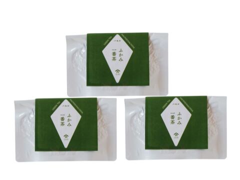 【予約商品：令和8年度新茶】　深蒸し茶　ふかみ一番茶3本セット