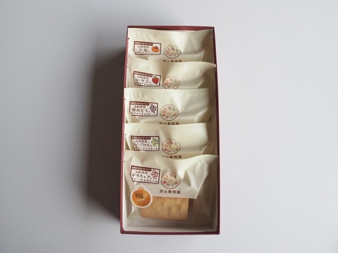 5種のバターサンドセット（5個入り）