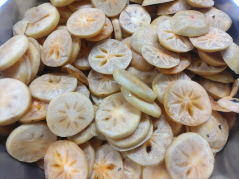 自然栽培　輪切り乾燥柿（300ｇ）