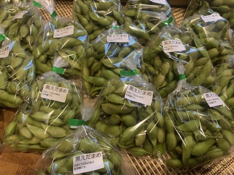 奥出雲産自然栽培丹波黒えだまめ(500g)