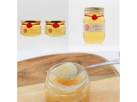 【福袋】【小150g×2個+大500g×1個】【結晶化しました】はままつハニー 天然はちみつ