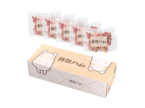 「放牧豚・デュロック純粋種」やまの華豚 手切りウデベーコン（冷凍・100g×5Pセット）
