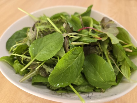 元気たっぷりスナップエンドウとベビーリーフ各500g