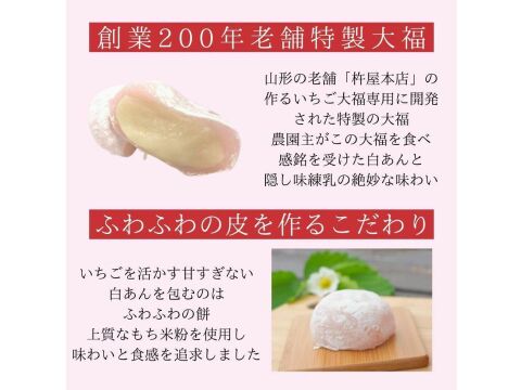 【福袋】【冬ギフト】あまおういちごスタンダード270g×2パック＆あまおう大福セット＆あまおうしみちょこ50ｇ