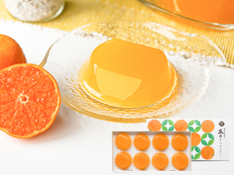 【敬老の日ギフト】蔵出しみかんゼリー8個ギフト