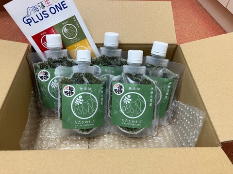 ネバトロ！【産地直送】たたきめかぶ90ｇスタンドパック5本 伊勢志摩産　鳥羽市の離島・菅島沿岸で収穫！　人気のおみやげ　鳥羽のお土産28選　NIPPONFOODSHIFT入賞商品