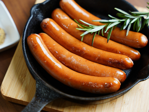 歯ごたえ最高！10％の希少厳選豚「だいじょ豚」粗びきソーセージ5袋