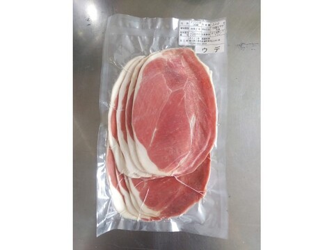 ジビエ　オスイノシシ　ウデ肉　薄切りスライス　220g