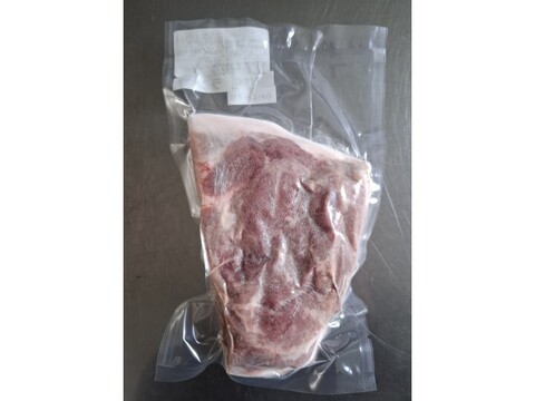 ジビエ　やわらか仔イノシシ　【皮付き】　ランプ　ブロック　380g