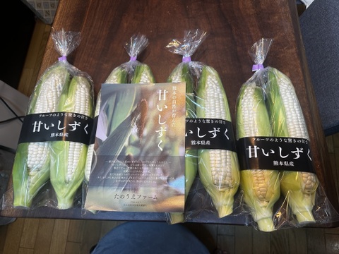 朝どれ】生でも食べられる！フルーツみたいな極甘 白い