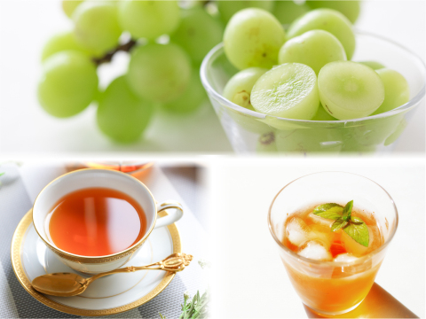 【人気急上昇】シャインマスカット和紅茶／2g×8（2袋）実質送料無料 松田製茶 猿島茶 フルーツティー フレーバーティー 日本茶インストラクターのいるお店 TBG-045