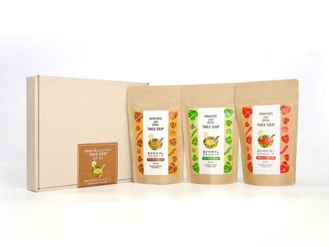 【福袋】60食入★ネバとろ食材で栄養補給！おかわかめのとろっとスープ３種×20食