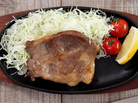 【お買い得5パックセット】しっかりソース味「元気豚 肩ローストンテキ」130g×5パック