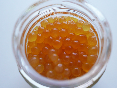 [初物] 岩魚の輝いくら（醤油漬け・100g冷凍）【冬ギフト】