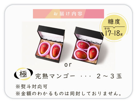 極】（2～3玉）樹齢25年以上の木からなる糖度約17～18度の完熟