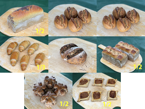全部有機！各種パン&Sweets：麦の栽培から一貫生産　自然栽培有機小麦のみ使用した各種パン&Sweets