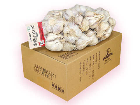 【熊本県産】 有機にんにく王（無選別１㎏入)