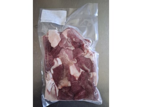 ジビエ　イノシシ　ウデ　ブツ切り　390g