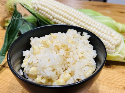 【生で食べられる幻の白いとうもろこし】香川県産ピュアホワイト🌽🤍