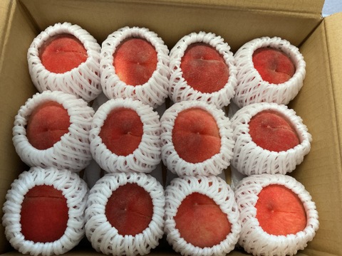 ご家庭用 桃 あかつき 小玉 約2kg 数量限定：長野県産のあかつき｜食べ