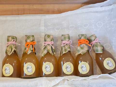 梨の甘さをそのまんま！なしのジュース180mℓ×6本セット