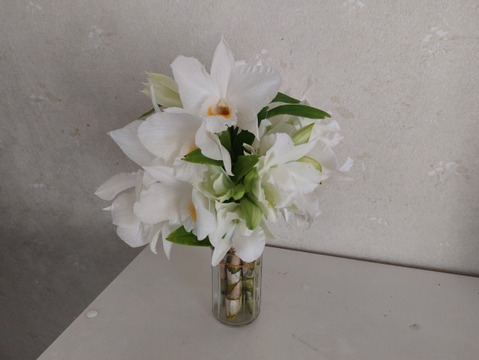 フォーミディブルのブーケ風花束