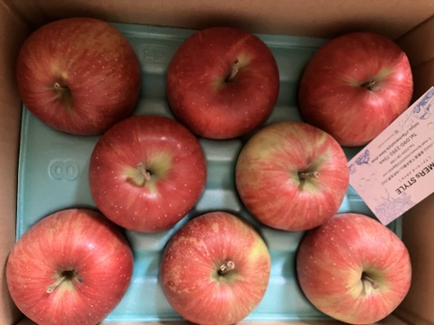 【長野県産】【今売れてます！】スイートって名前は伊達じゃない！？甘いのが好きな方におススメ！
シナノスイート 家庭用　2kg バラ詰