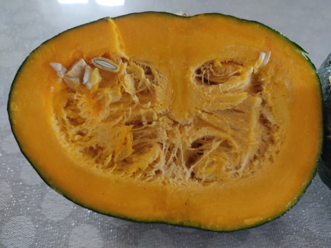 🎃たっぷり大容量！ほくほく甘く濃厚！太陽の恵みで育った「えびすカボチャ」約7～8kg（5〜7玉）｜煮物・天ぷら・スープにも｜農薬・化成肥料不使用🎃