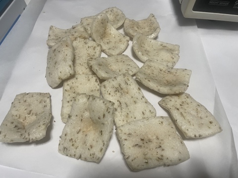 自宅でレンチン！出来立ての堅餅菓子を召し上がれ！くるみあられ用種餅（45枚入り２袋セット）