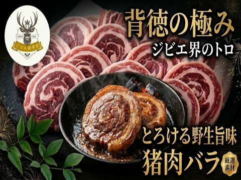 【理性崩壊レベル】ジュワッと溢れる旨味の快楽“極上猪バラ”🍖お得な大容量パッケージ約400g