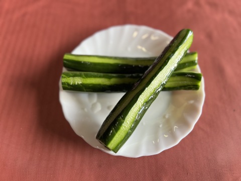 漬物3点セット　きゅうりの醤油漬け200g・みょうがの甘酢漬け100g・きゅうり1漬け3本　群馬県東吾妻町産