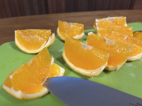 果汁たっぷり香り豊か！オーガニック清見オレンジ 5kg約20玉 (和歌山県産有機栽培フルーツ)
