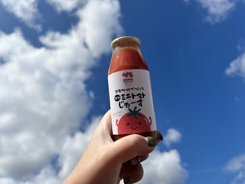 【ジュース】３種の完熟ミニトマト使用「ミニトマトじゅーす」160ml 5本入