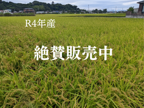 R4年産新米：あきたこまち無洗米4.5kg（農薬不使用のお米）