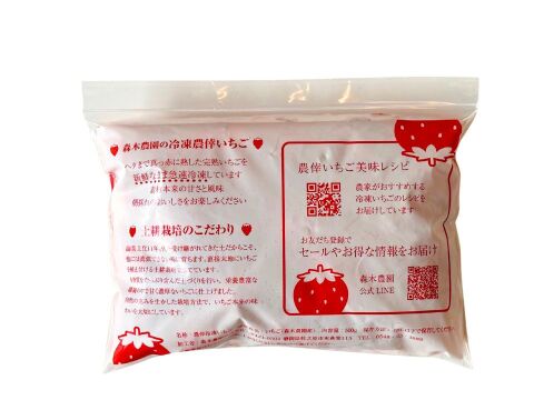 【ビタミンC含有量 No1】冷凍いちご〈おいCベリー〉 3ｋｇ　使い切りやすい500ｇパックｘ6袋