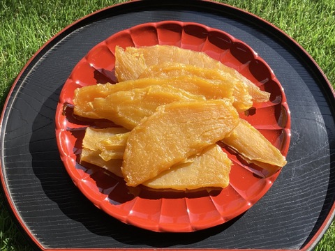 【2袋】完全手作り×天日干しの旨味☀紅はるか干し芋（メール便発送）