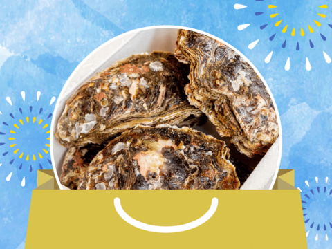 【夏の福袋】希少な超特大サイズの天然岩牡蠣と 一般サイズの岩牡蠣をセットで！