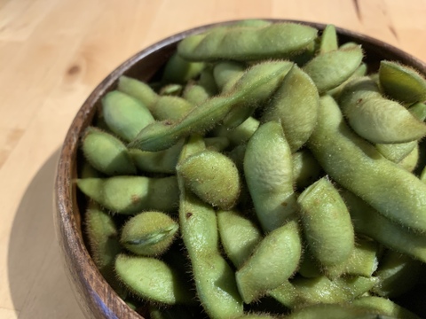 【自然栽培】枝豆 早生黒豆 たんくろう★農薬・肥料不使用｜黒大豆えだまめ