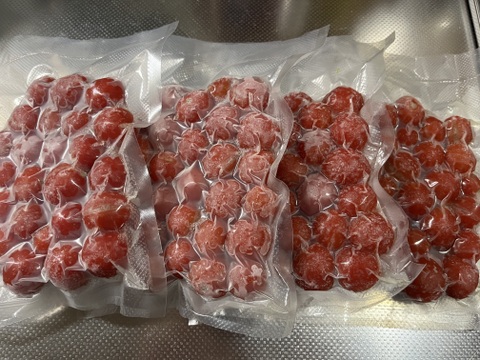 愛媛県産  高糖度ミニトマト 【冷凍】1kg（250ｇ×4袋）