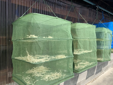 【農家手作り】自然栽培 切り干し大根 40g×4 (会津伝統野菜 赤筋大根使用)