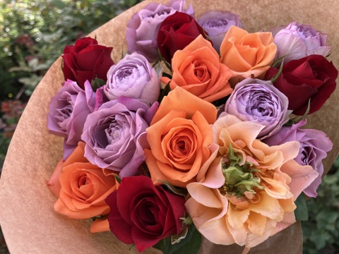 規格外だけど新鮮！オータムブーケMIX　35cm・17本