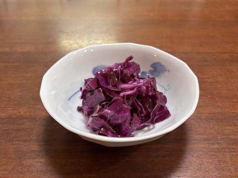 彩り鮮やか！　レッドキャベツ（紫キャベツ）厳選大玉　６玉入り