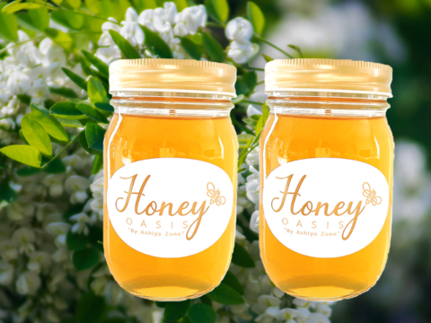 【非加熱･無添加】こだわりの国産はちみつ　あかしあ　500g ２本セット