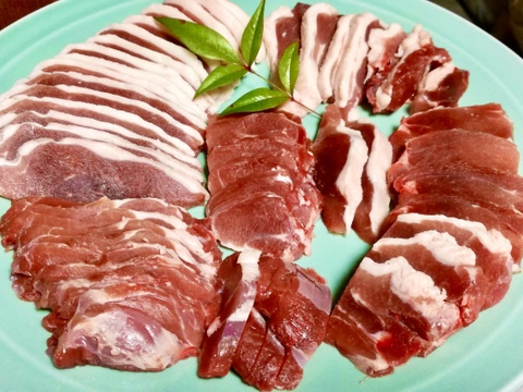 《ジビエ》春の猪肉【ロース275g】ブロック／焼肉・BBQに最適♪