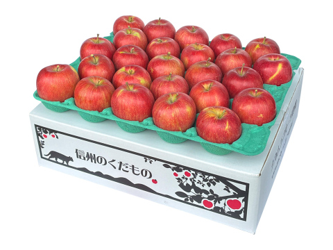 お菓子作りも🍎✨シナノスイート5キロ箱 小玉〜極小玉 23玉〜33玉サイズ 甘くてシャキシャキ ID85301 長野県 信州 安曇野 リンゴ 幻 幻のリンゴ 予約 希少 旬 甘い