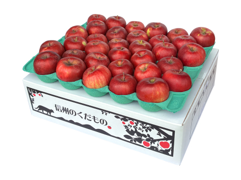 【有名パティシエ鎧塚さんがタルトタタンを作ってくれました！】紅玉5キロ箱 極小玉有り 商品ID66432 長野県 信州 安曇野 リンゴ 幻 幻のリンゴ 予約 希少 旬