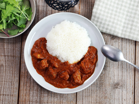 ご飯にもナンにも合う！元気豚のお肉で作った  バターポークカレー  160ｇ×10パック