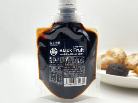 【新商品！】奇跡のブラックフルーツペースト 100g×１本【農薬不使用】青森県産黒にんにく【メール便】