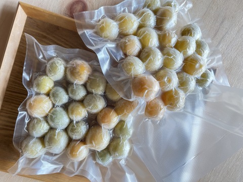 中熟【冷凍梅】自然栽培 農薬不使用の中熟梅！1キロ