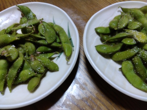 【自然栽培】秋のおいしい枝豆(１キロ)